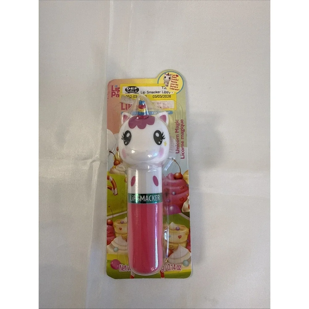 Lip Smacker Lippy Pals Unicorn Flavored Moisturizing & Smoothing Soft Shine L...